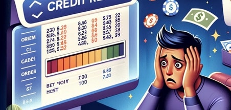 Kan gambling påvirke kredittverdigheten din?